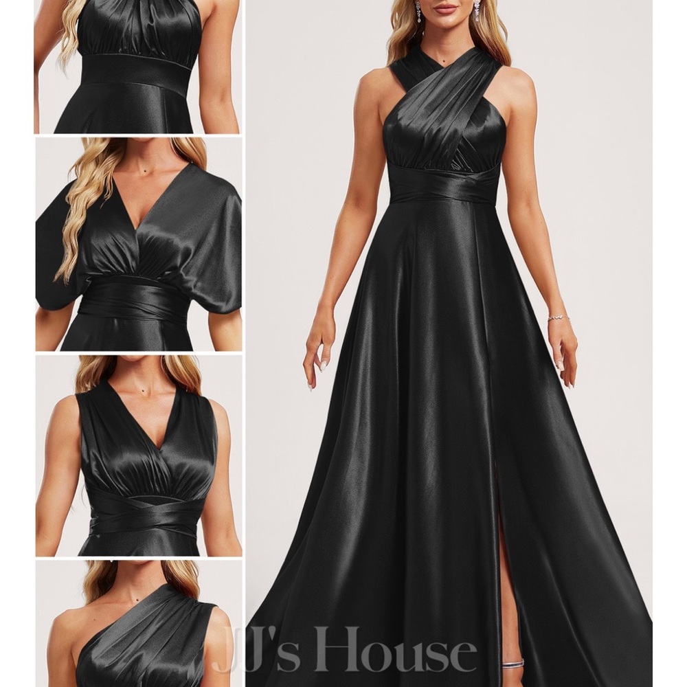 Elegant Black Evening Gown